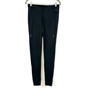 Mountain Hardwear Women’s Sz S Black Wick.Q Outdoors Activewear Leggings Casual